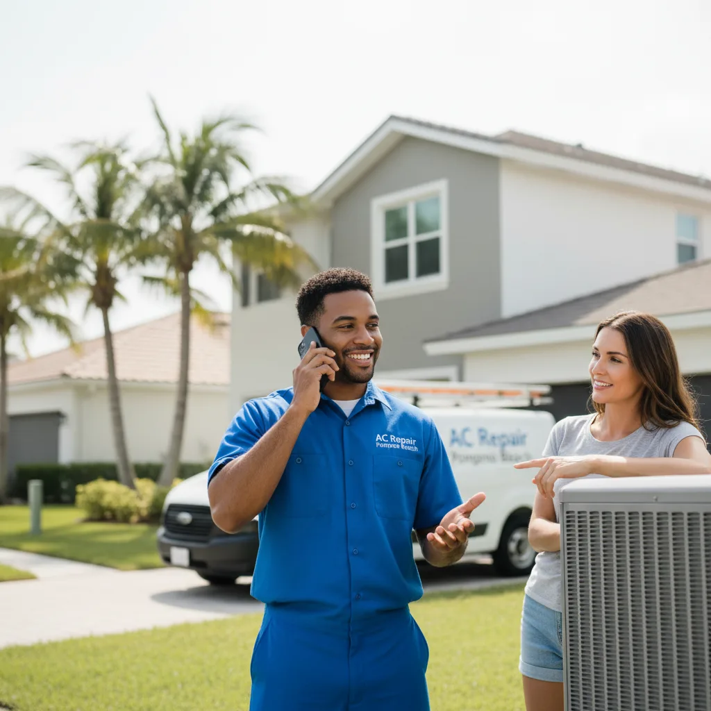 AC Repair Pompano Beach customer support in Blakeslee